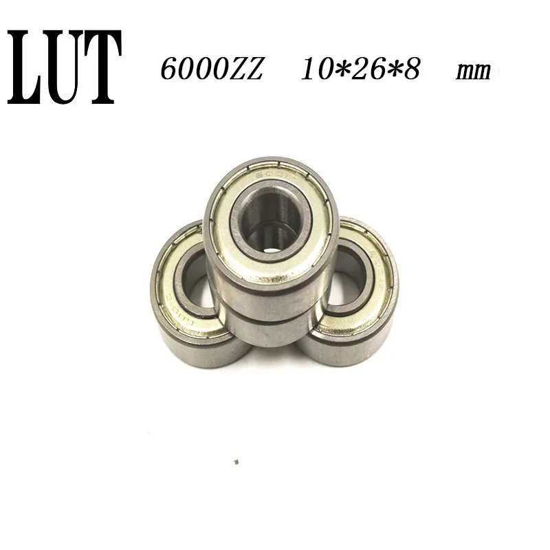 High quality 30PCS 6000ZZ Bearing ABEC-5 10x26x8 mm Deep Groove 6000 ZZ Ball Bearings 6000Z 80100 Z 6000z bearing | Обустройство дома
