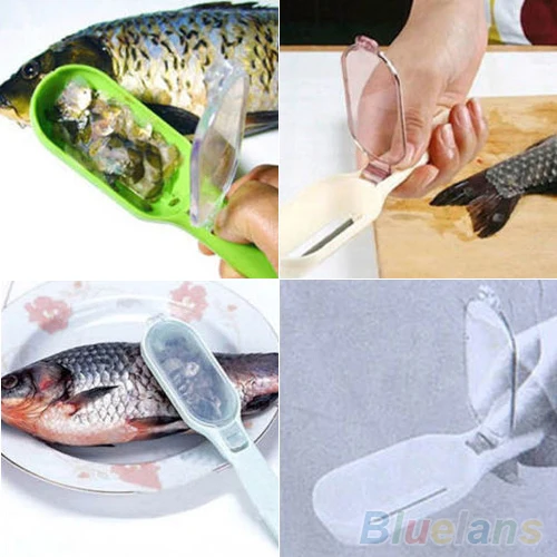 1 шт. Новые прочные рыбья кожа соскабливание чешуя кисти терки быстро удалять