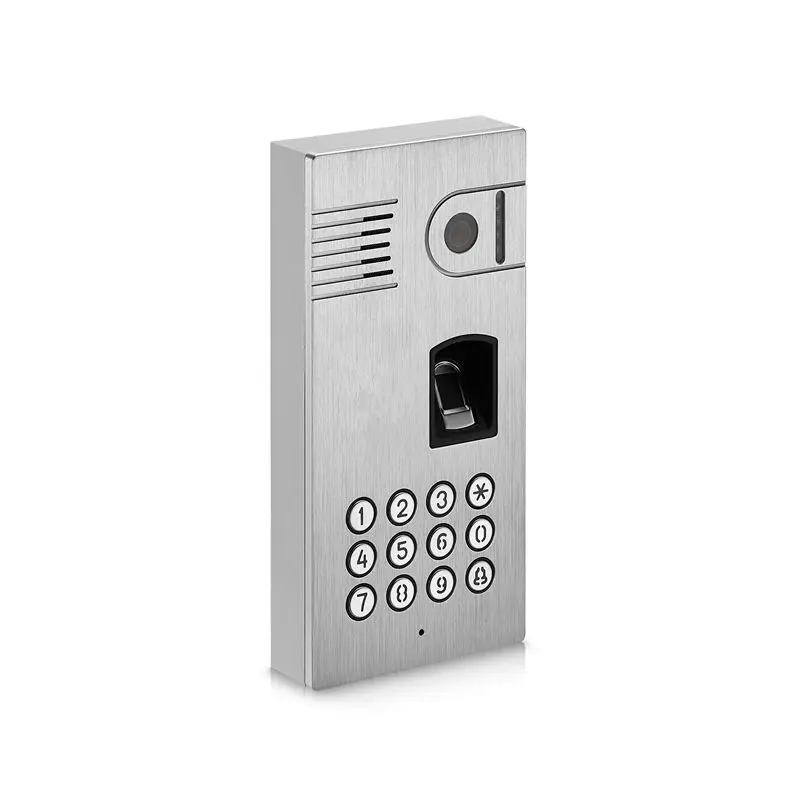Yobangбезопасности офис Домашний защитный отпечаток пальца код RFID 4,3 дюймов наблюдения видео телефон двери видеопереговорное устройство камера