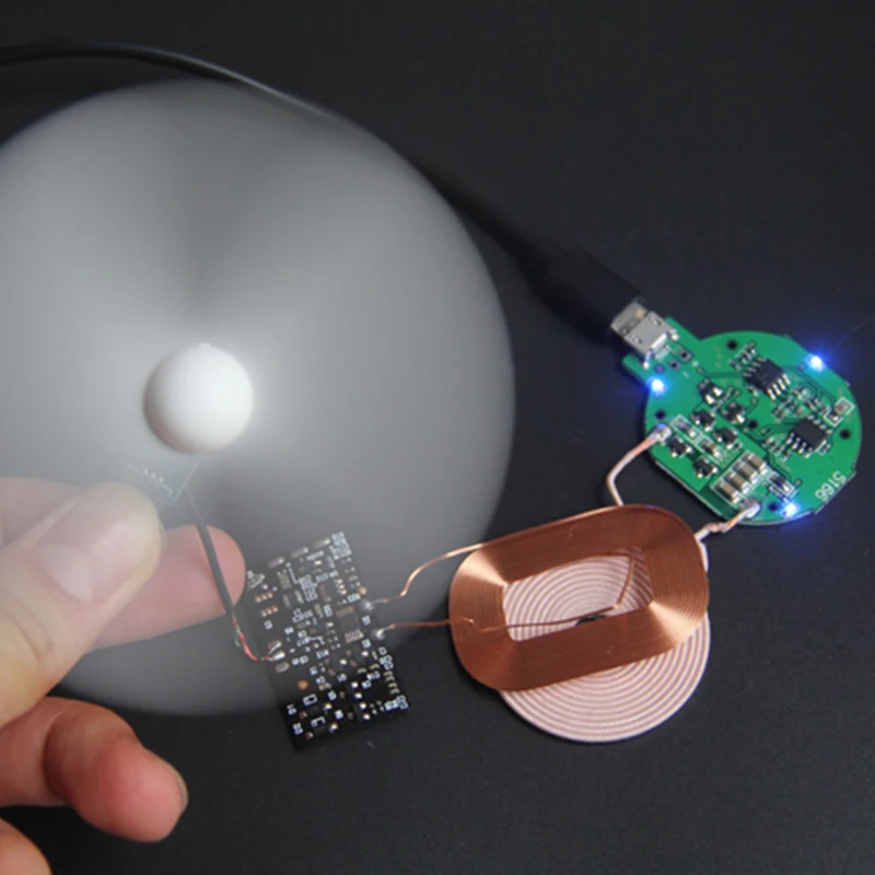 Беспроводное зарядное устройство модуль приемника плата PCBA катушка QI для