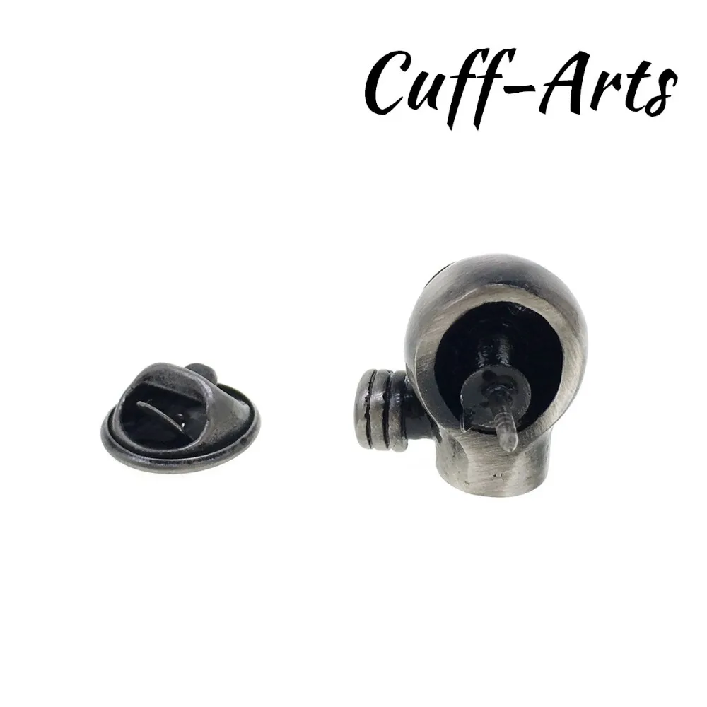 Брошь с отворотом булавка для мужчин булавки и броши противогаз отворот значок