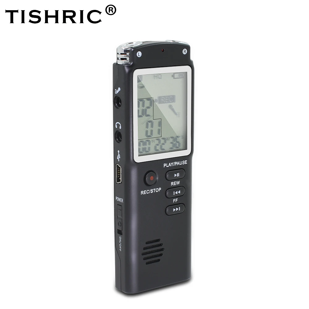 TISHRIC 8 Гб Профессиональный мини Usb диктофон Цифровой диктофон цифровой аудио записывающее устройство Встроенный микрофон