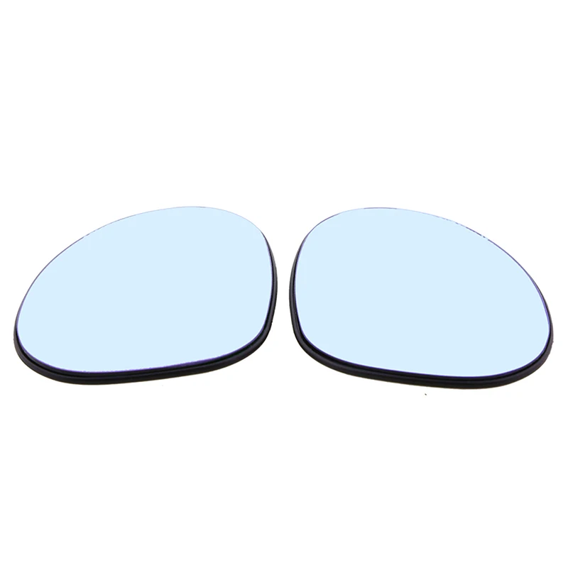 Левое/правое зеркало заднего вида POSSBAY стекло с подогревом синего цвета для BMW 1