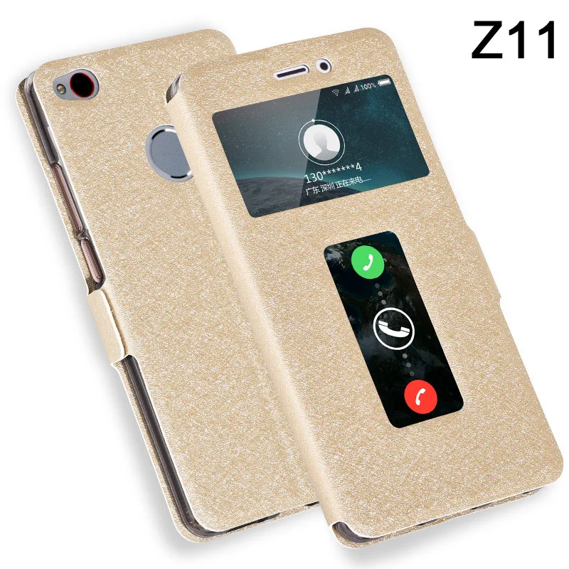 Чехол для zte nubia Z11 max, кожаный чехол с окошком для zte nubia Z11 mini s Z 11, Роскошный чехол для zte nubia z17 mini s zte Z17s, чехол