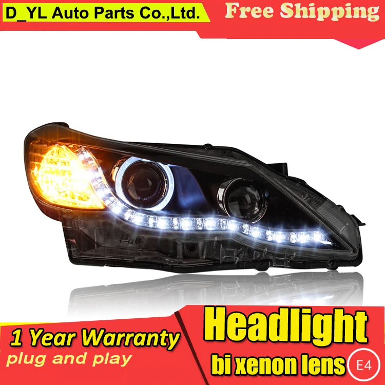 

Car Styling Headlights for Toyota Reiz 2010-2012 LED Headlight for Reiz Head Lamp LED Daytime Running Light LED DRL Bi-Xenon HID