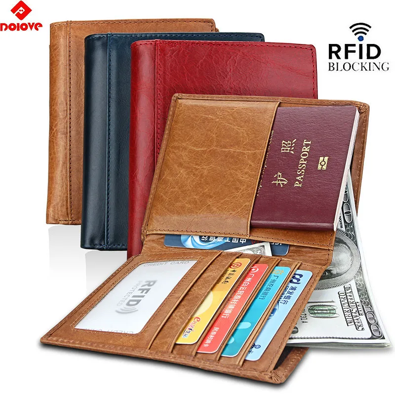 Мужской кошелек для паспорта из натуральной кожи с отделением паспорта|Мужские