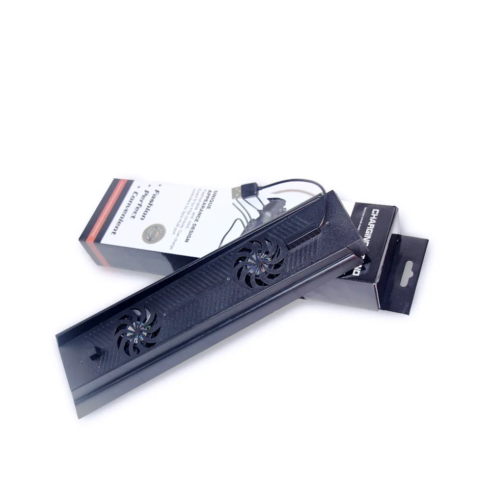 PS4 вертикальная подставка 3 usb концентратор Порты и разъёмы охлаждения Cooler Фанаты