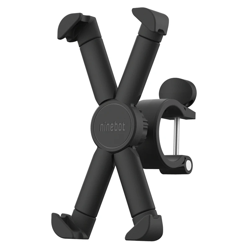 Черный Держатель телефона для руля скутера Xiaomi M365 электрический скутер и Ninebot es1 es2 es4Kickscooter - Цвет: Черный