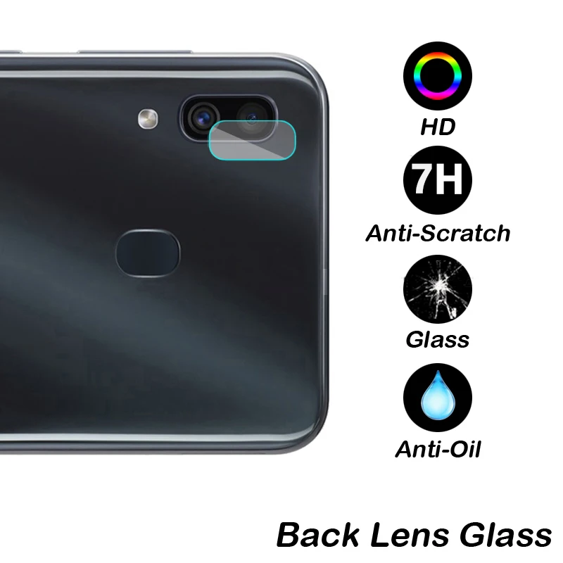 Закаленное стекло с полным покрытием 9D для Red mi 7 защита экрана и объектив камеры