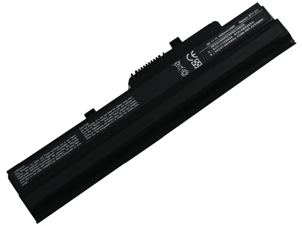 Новый аккумулятор LMDTK для ноутбука 6 ячеек MSI Wind u100 серия u90 с аккумулятором на 4400