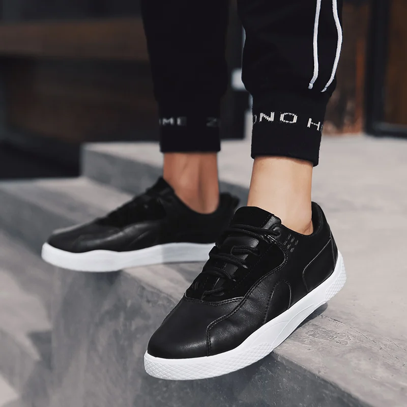 2018 весна/осень Новый стиль Маленькая Белая обувь мужская Стиль шик Лондон