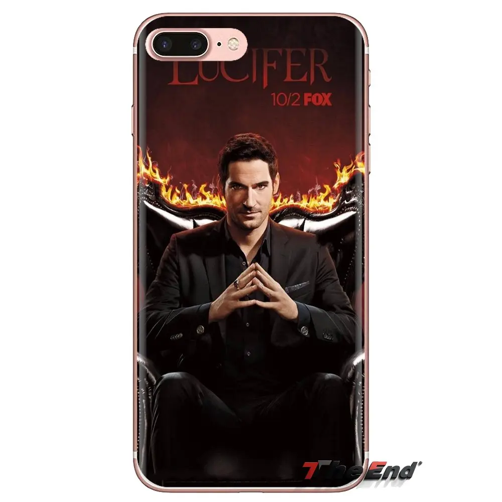 Transparent Soft Shell Covers movie Lucifer wallpaper For Samsung Galaxy J1 J2 J3 J4 J5 J6 J7 J8 Plus 2018 Prime 2015 2016 2017 |