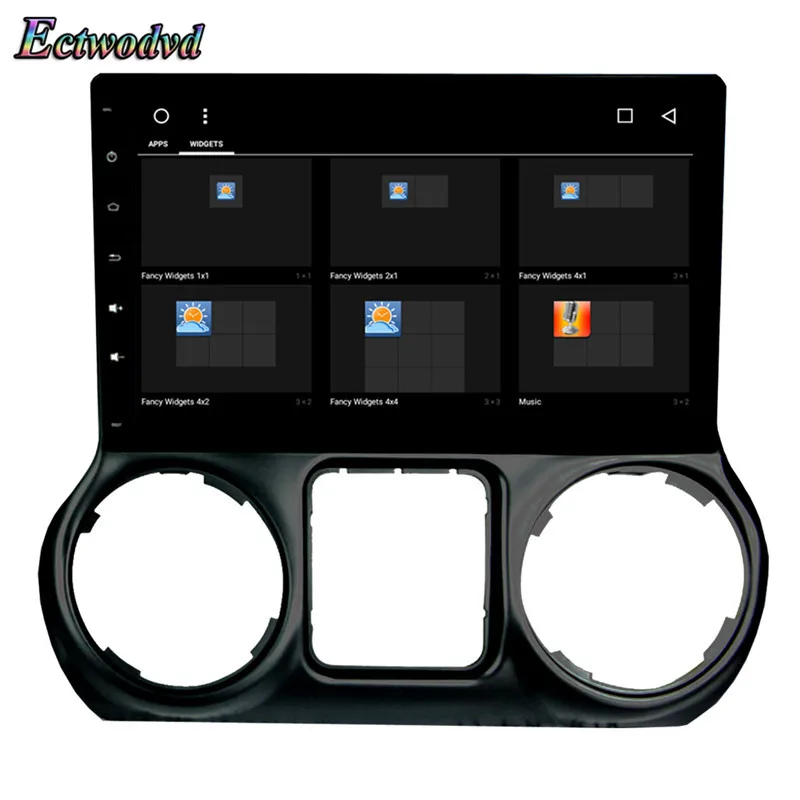 Ectwodvd Octa Core Android 8 1 автомобиль радио gps навигации для Jeep Wrangler 2011 2012 2013 2014