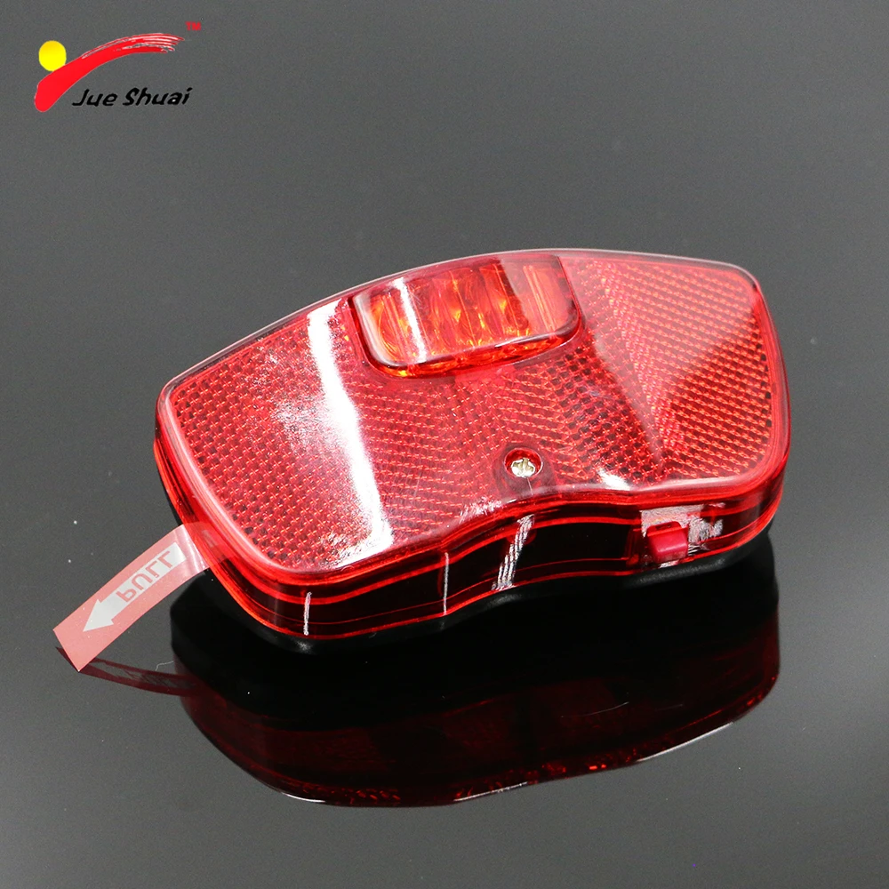 

3 LEDs Red Rear Light for Bike Bicycle Rear Rack Carrier Safety Warning Lamp Battery Bike Bicycle Lighting Cycling Accessories