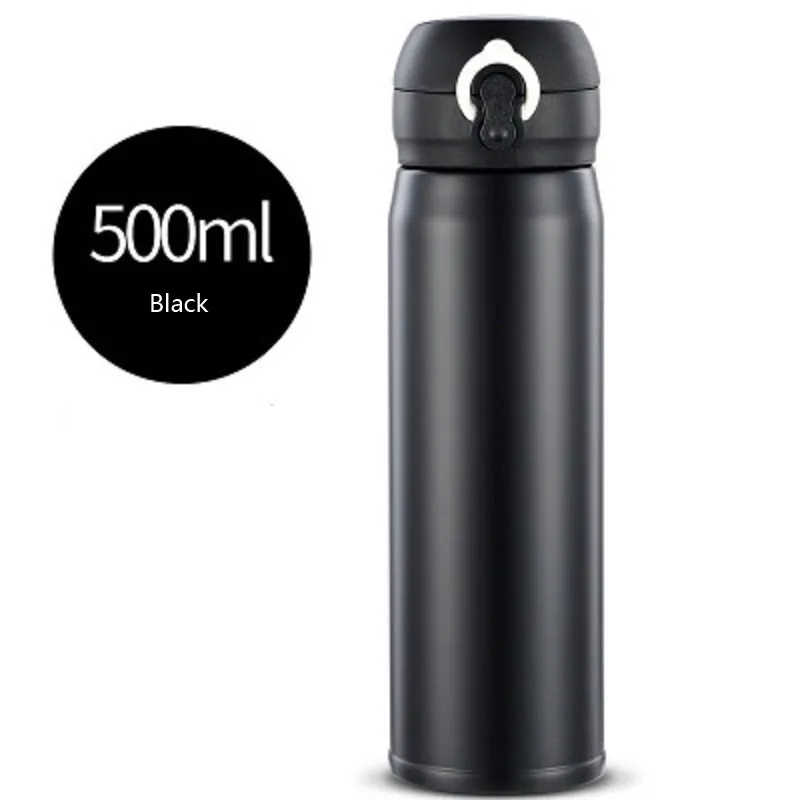 500 мл Термокружка Из нержавеющей стали термос бутылка для воды кухонные