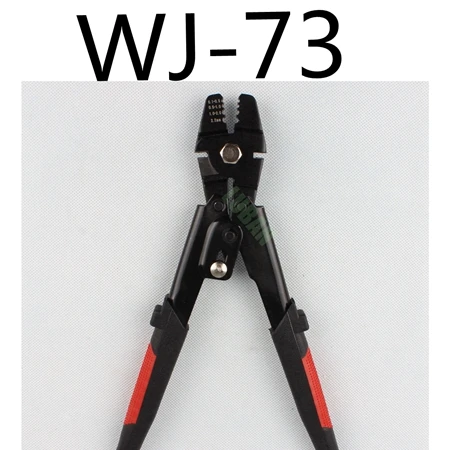 WJ73 red LUBAN WXS-255 щипцы для обжима рыболовных лесок до 2,2 мм обжимные вешалки для одежды плоскогубцы - Цвет: WJ73 red