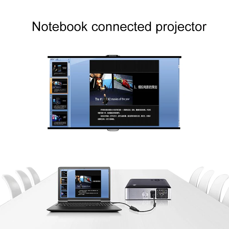 Мужской член USB C к VGA USB3.0 кабель-адаптер type C к VGA конвертер для нового Macbook 12 дюймов Usb конвертер Usb-c Pd dex