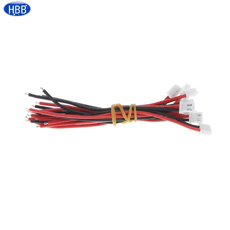 Кабель для зарядного устройства 2S1P-10S1P Lipo силиконовый провод 22 AWG JST XH Cnnector 10 см