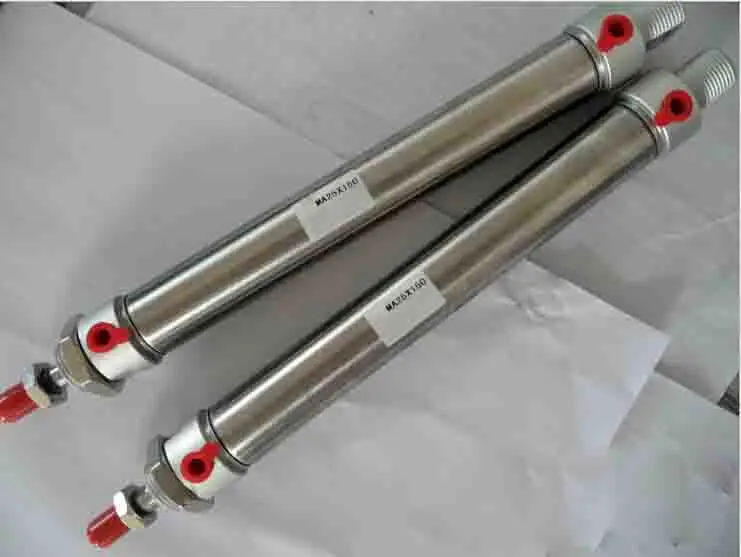 

bore 25mm *300mm stroke MA series stainless steel double action type pneumatic cylinder air cylinder