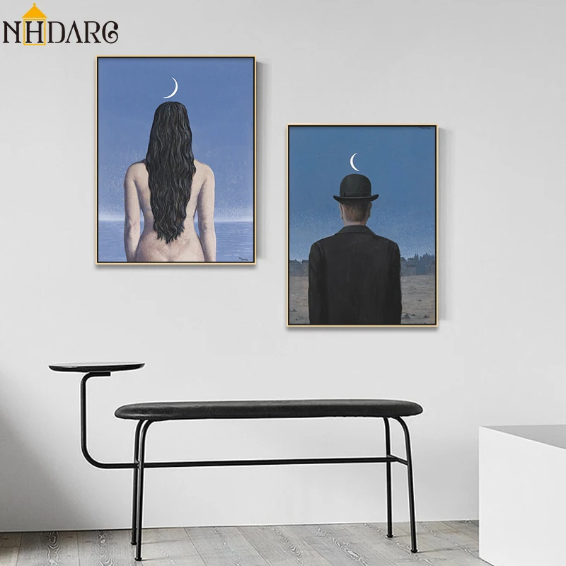 Художественная Магритта сюрреалистичность классическая работа воспроизводство