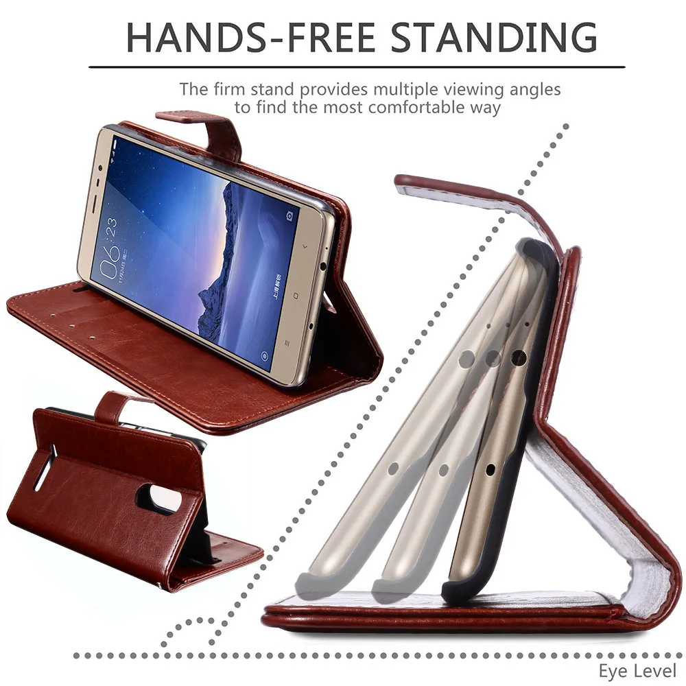 Для Xiaomi Redmi Note 3 Pro Чехол чехол бумажник из искусственной кожи для Prime телефон сумка