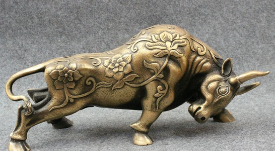 WBY оптовая завод 16 Фэншуй Китайский Бронзовый Год Зодиака Животных Цветок