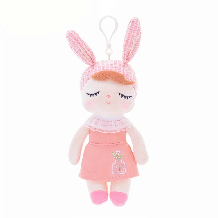 Angela-Orange Metoo куклы плюшевые игрушки Анжела брелок милый мини кеппель кулон kawaii Кролик Подарки - Цвет: Angela-Orange
