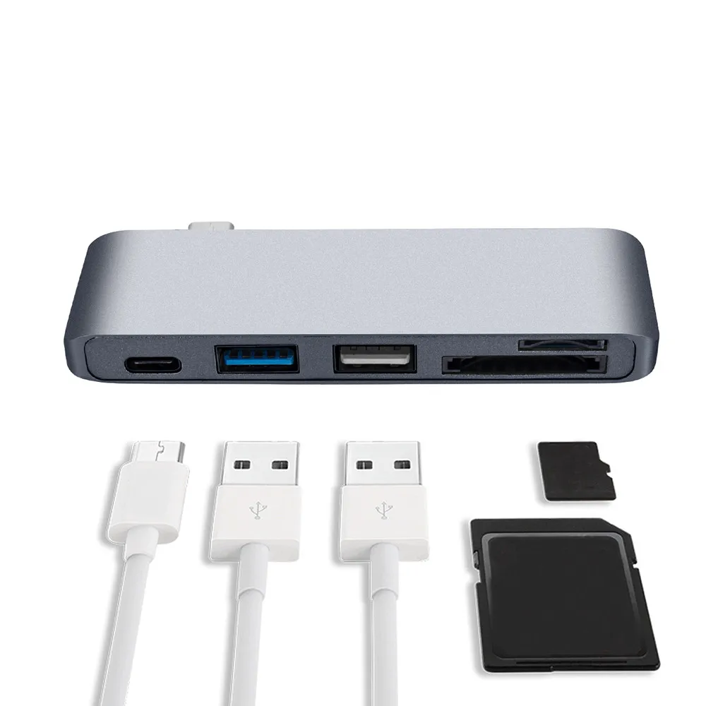 Ugreen USB C Hub Type 3.1 Adapter Dock 5 IN 1 adapter Dropshipping YE1.14 | Электроника
