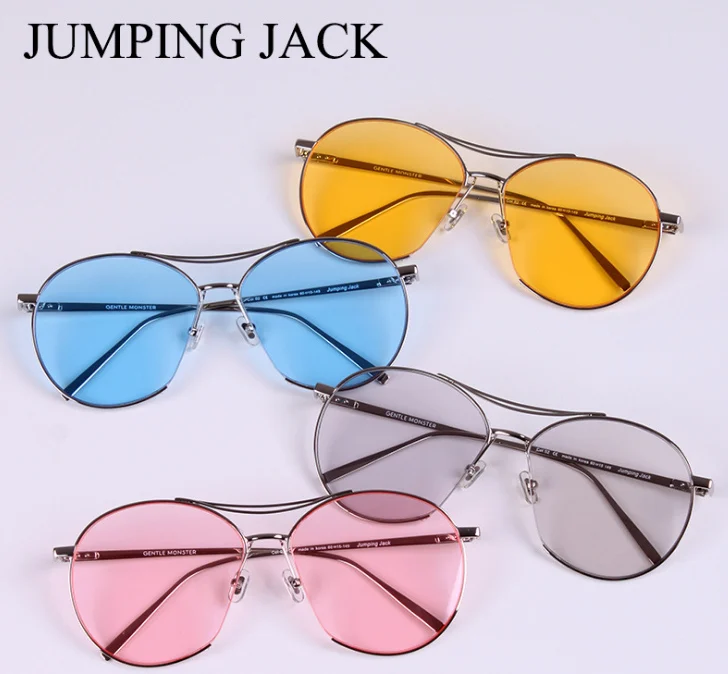 Винтажные женские солнцезащитные очки для ночного видения Jumping Jack нежные
