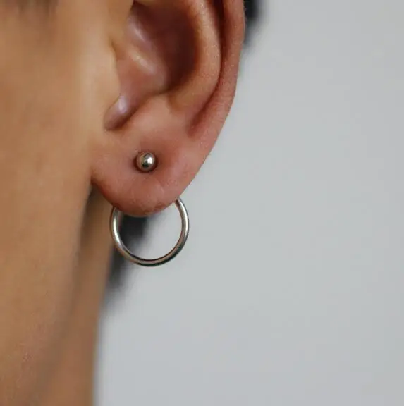 Ea429 Европейский Винтажный минималистичный Стиль задняя подвеска маленькие