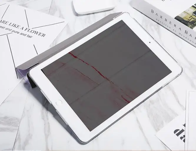 Дропшиппинг мраморный Магнитный флип чехол для iPad 2 3 4 Air2 Mini 1 mini5 планшета 2017