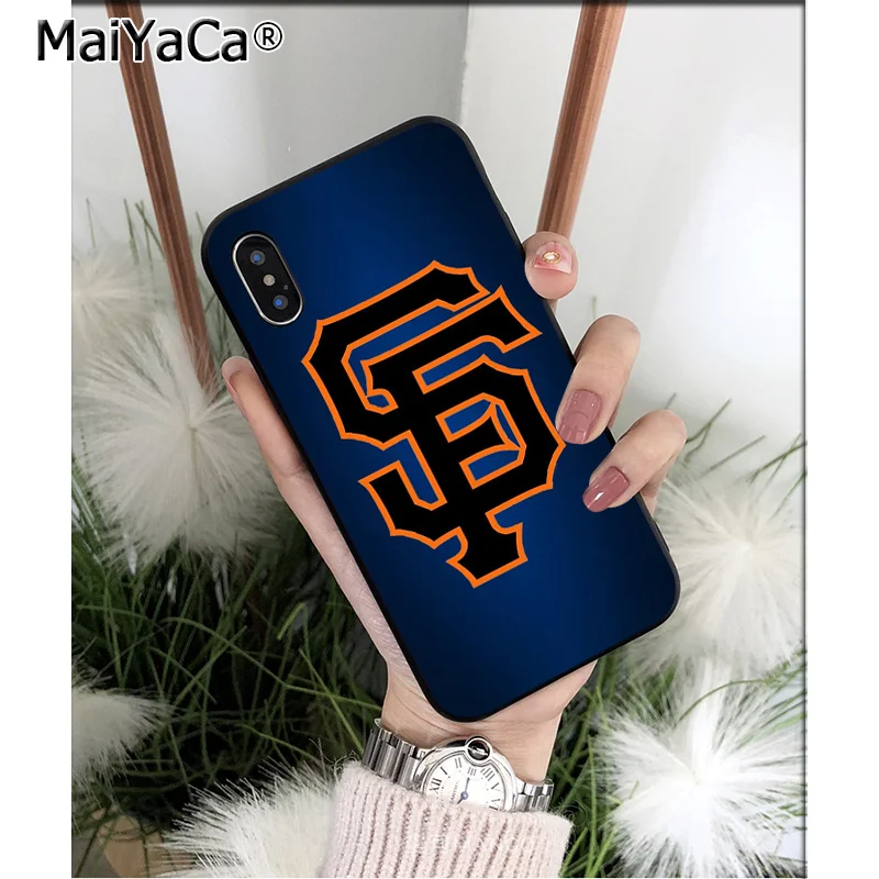 MaiYaCa San Francisco Giants высококачественный чехол для телефона iPhone X XS MAX 6 6s 7 7plus 8 8Plus 5 5S SE