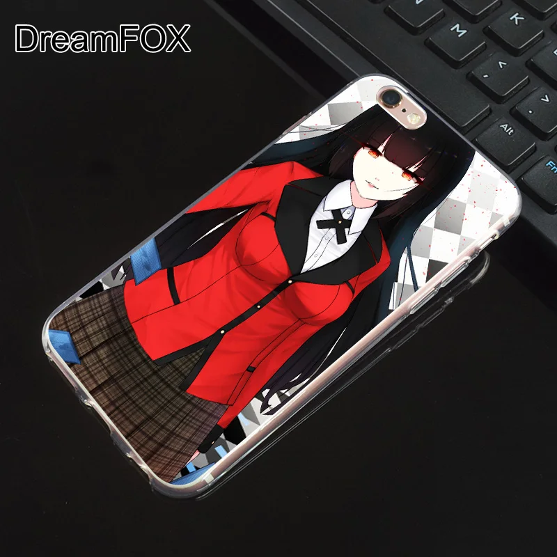 M518 Kakegurui Мягкий ТПУ силиконовый чехол для Apple iPhone 11 Pro XR XS Max 8X7 6 6S Plus 5 5S SE 5C 4 4S |