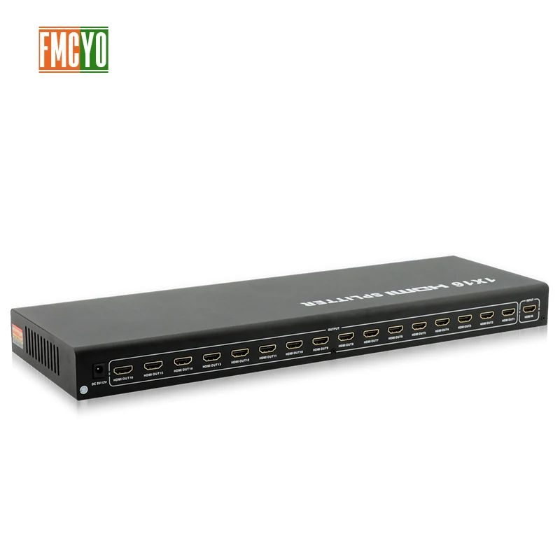 HDMI сплиттер KVM коммутатор 16x1 1x16 Mini порт 16 вход 1 выход 4K разрешение