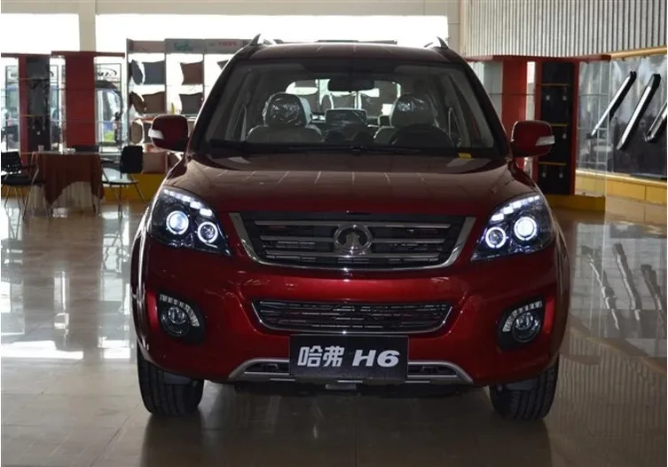 Высококачественный автомобильный Стильный чехол для Great Wall haval H6, фары, светодиодный фонарь, DRL Объектив, двойной луч, ксеноновые автомобильные аксессуары