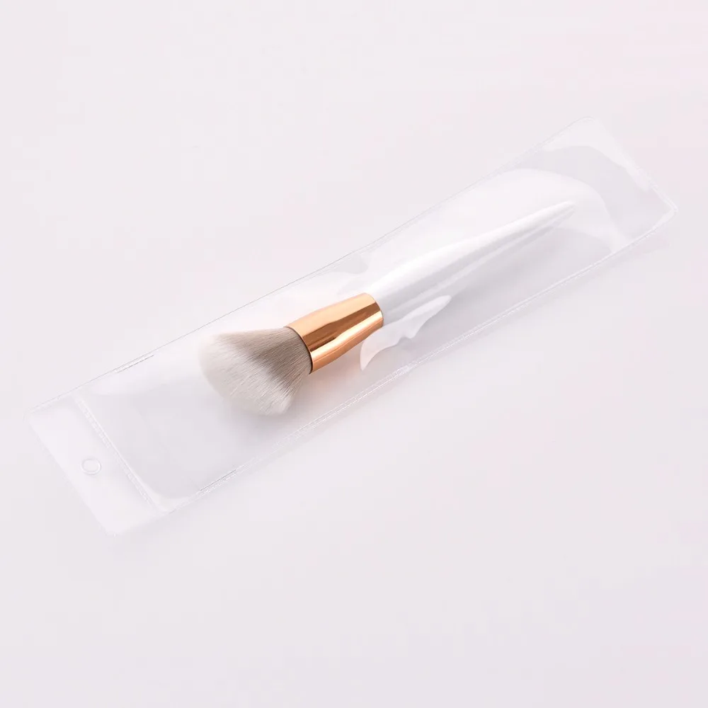 1 шт. угловая кисть для румян синтетическая лица щек контура бронзатор Румяна