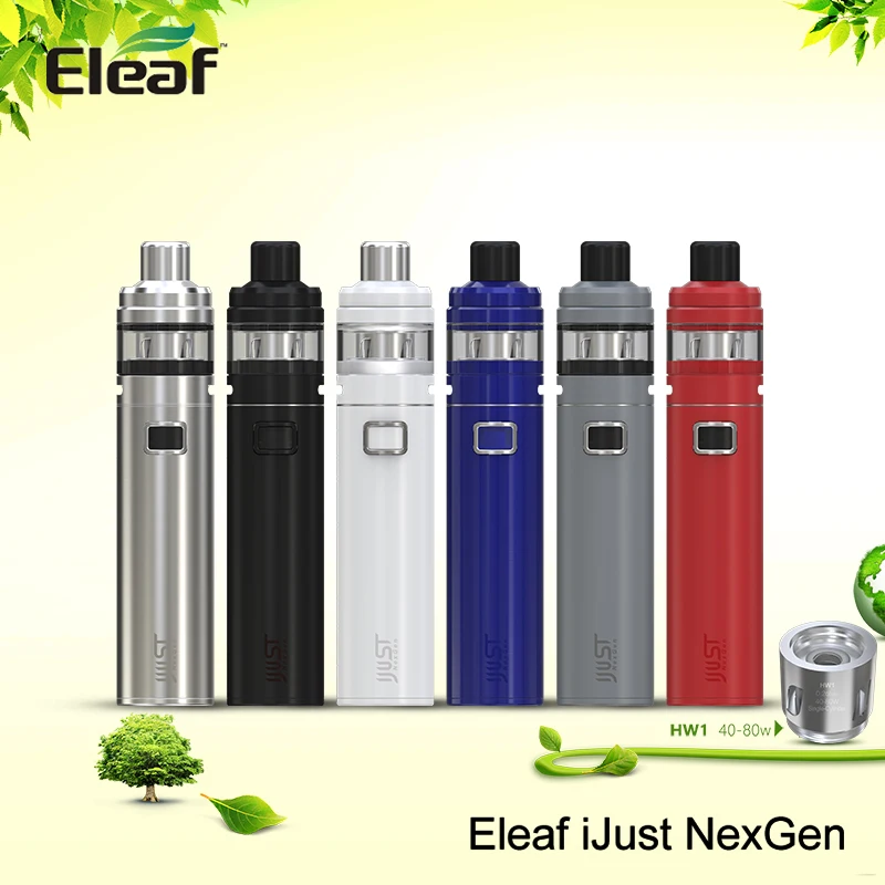 Оригинальный комплект Eleaf iJust NexGen аккумулятор 3000 мАч 2 мл набор для электронной сигареты с катушкой HW1 и s|vape