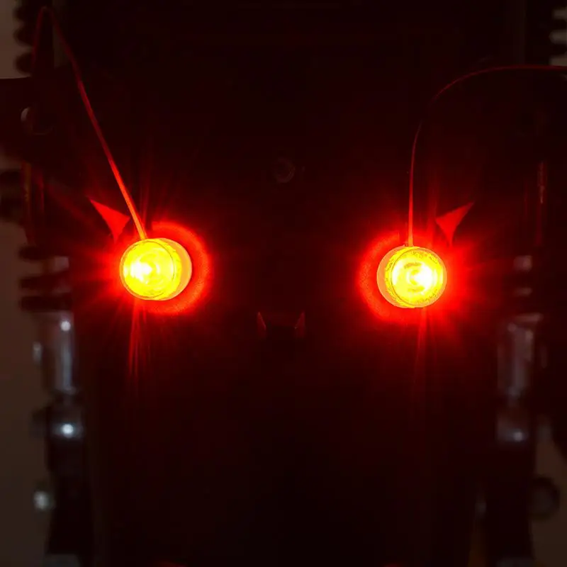 Adeeing 12 V-85 V мотоцикл электромобиль красочный яркий задний светильник яркий светодиодный мигающий светильник s тормозной светильник предупреждающий светильник s r30