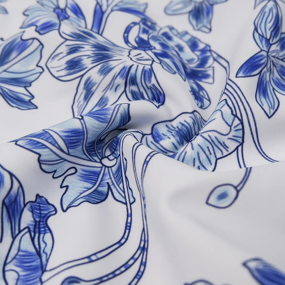 Винтажный бикини со складками с высоким горлом женский купальник бандо Бикини