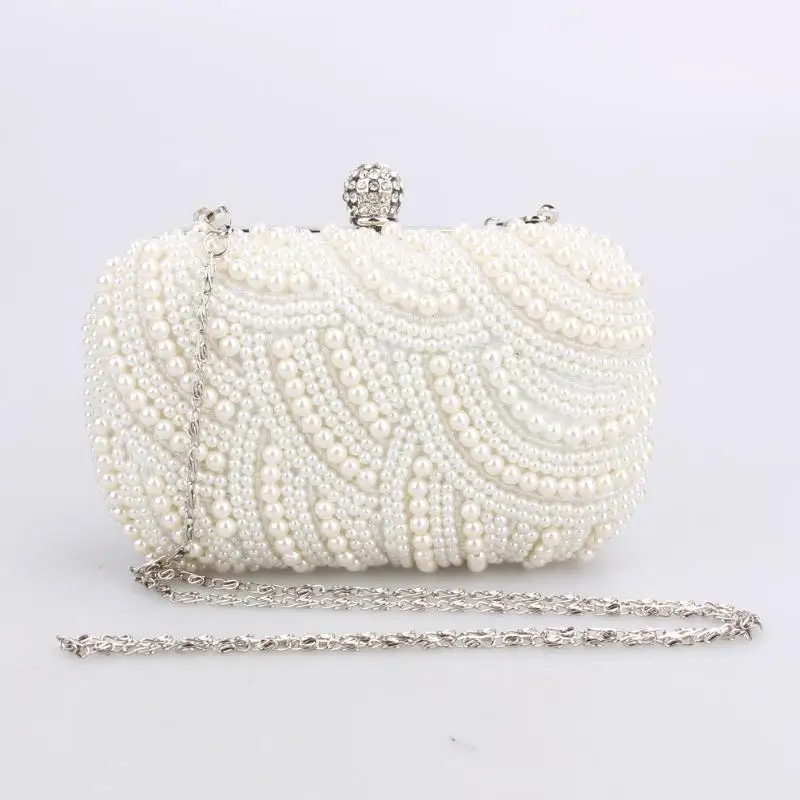 Модный Роскошный с кристаллами жемчужный вечерний клатч Сумки bolsas de perlas Свадебная вечеринка дамская сумочка Bolsas Feminina Клатч женский