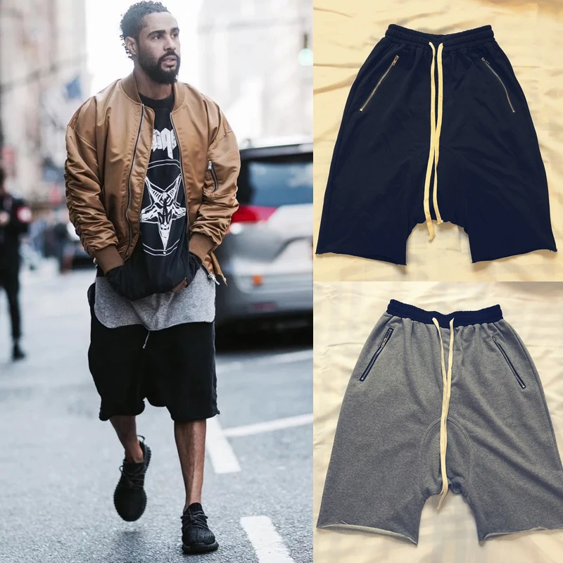 19ss Kanye West Джастин Бибер шорты для мужчин и женщин лучшее качество летние