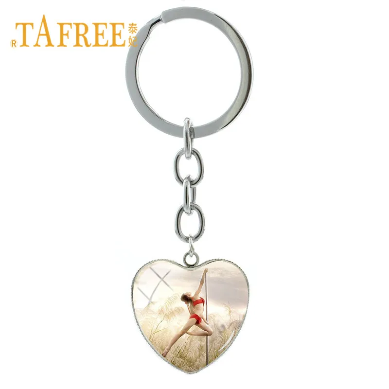 TAFREE 2018 новый шарм для танцев на шесте брелок девочек кулон в виде сердца модное