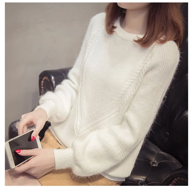 Women Casual Knitwear 2020 Autumn Pullover O Round Neck Long Sleeve Fashion Winter Pullovers | Женская одежда