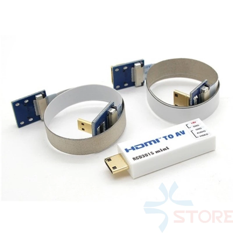 Комплект платы преобразователя FPV Micro HDMI в AV и кабель видео TX для камеры Sony серии NEX