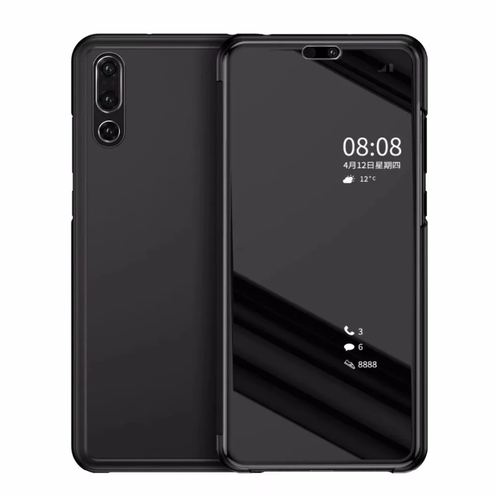 Зеркальный флип-чехол для Huawei P20 P10 Lite Mate 20 10 Pro Y7 Y6 Y5 Prime 2018 чехол Honor 8X 7A 7C Y9 P Smart 2019 |