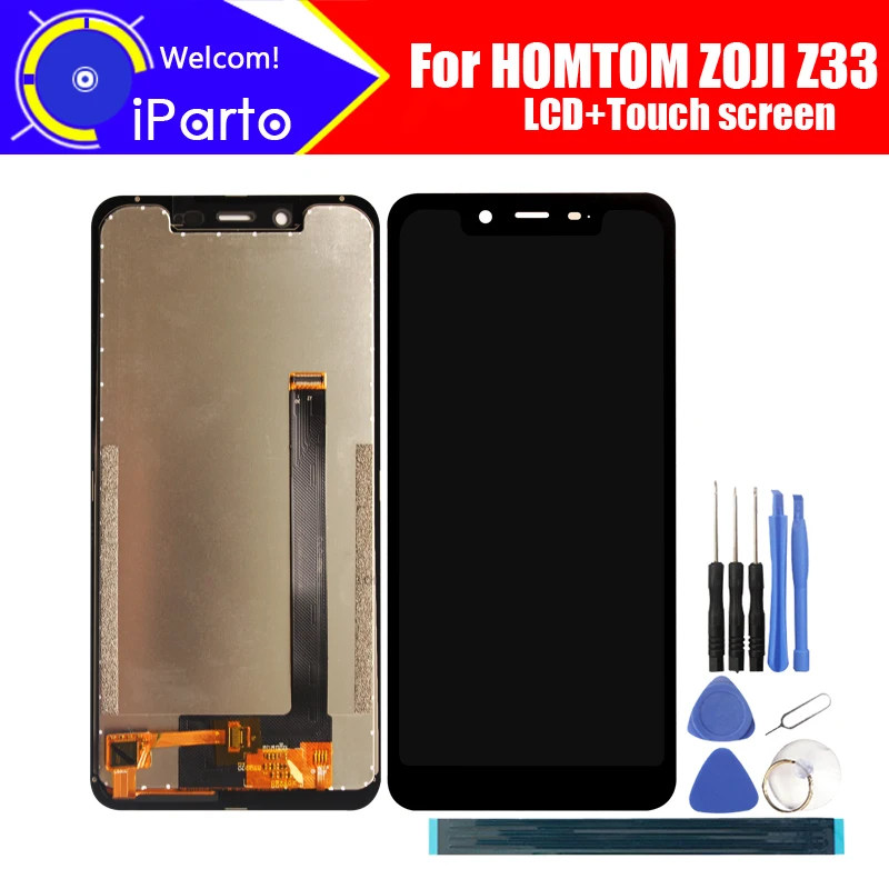 ЖК дисплей ZOJI Z33 5 85 дюйма кодирующий преобразователь сенсорного экрана в сборе 100%