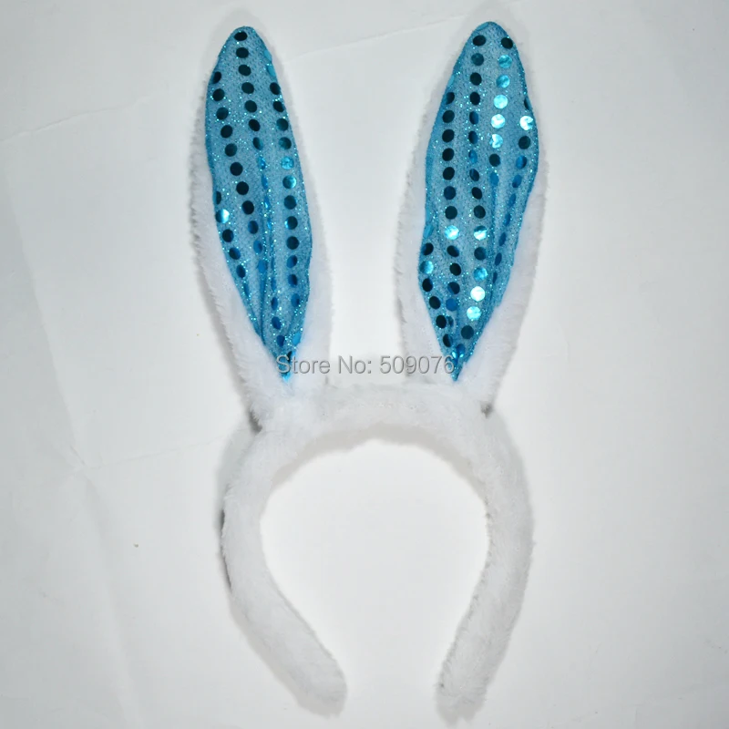 Бесплатная доставка 2 шт./лот повязка на голову с заячьими ушками аксессуары для