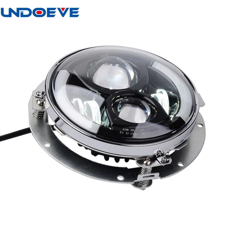 Для мотоциклов 7 дюймов светодиодные фары &quotМонтажное кольцо адаптер тур FLD Softail