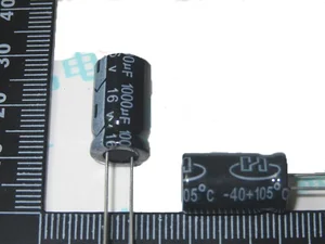 Оригинальный 100 шт. Алюминиевый Электролитический Конденсатор 1000 мкФ 1000mf 16v 10*17 20% электролитический конденсатор IC...