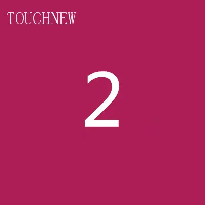 2 TOUCHNEW на заказ, одноцветные эскизные маркеры на спиртовой основе, двойная головка, кисть, маркеры, ручка для рисования, манга, товары для рукоделия, маркеры - Цвет: 2